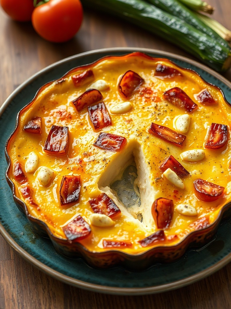 flan de courgette