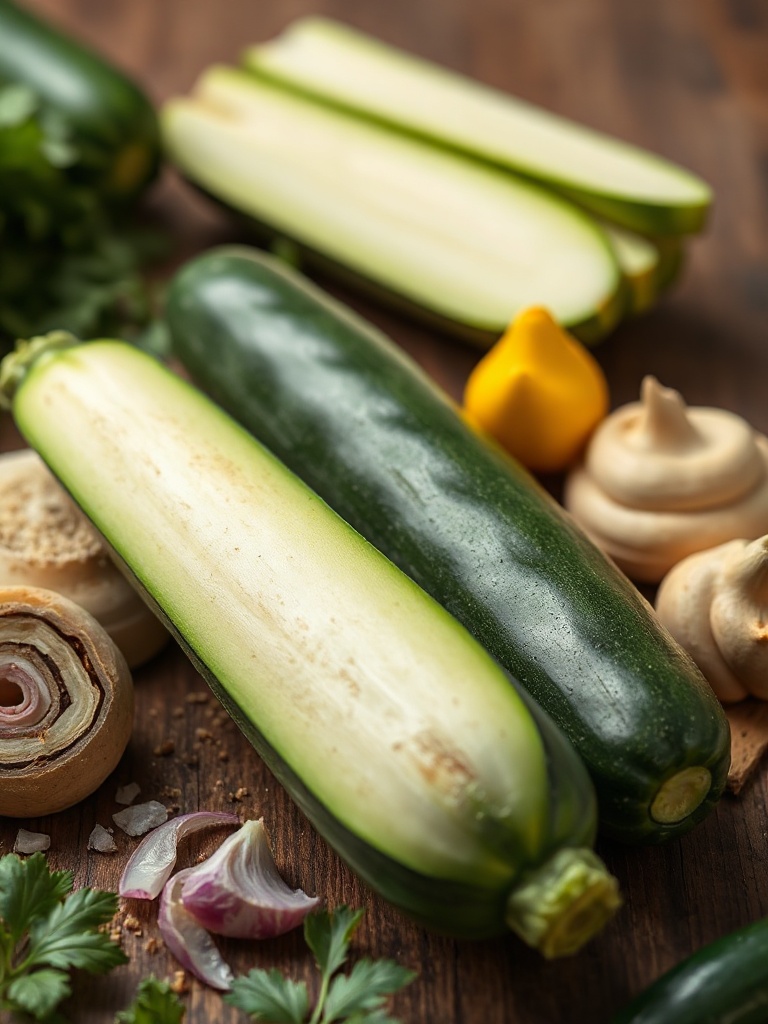 flan de courgette ingredients
