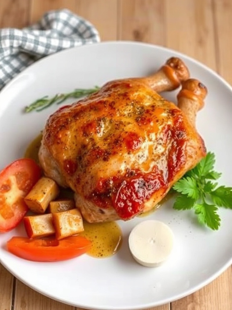 cuisse de poulet au four ingredients