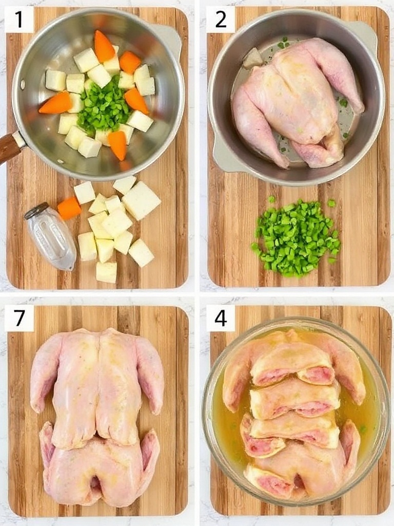 cuisse de poulet au four preparation