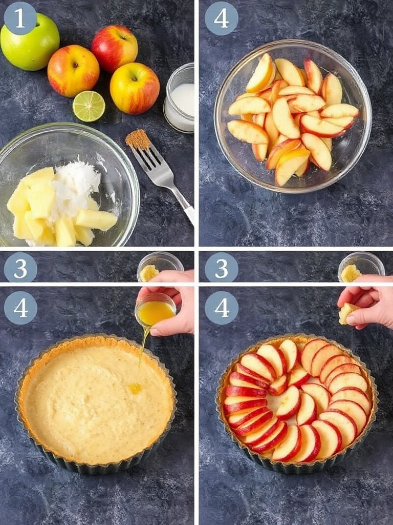tarte au pomme recette preparation