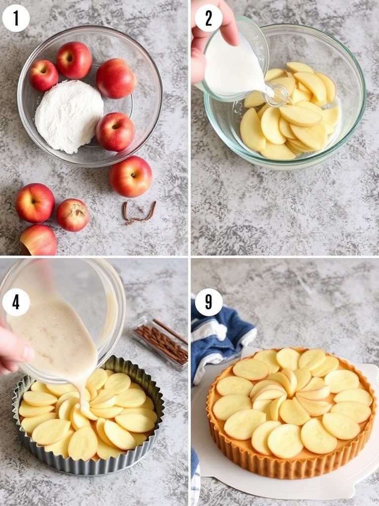 tarte au pomme recette preparation