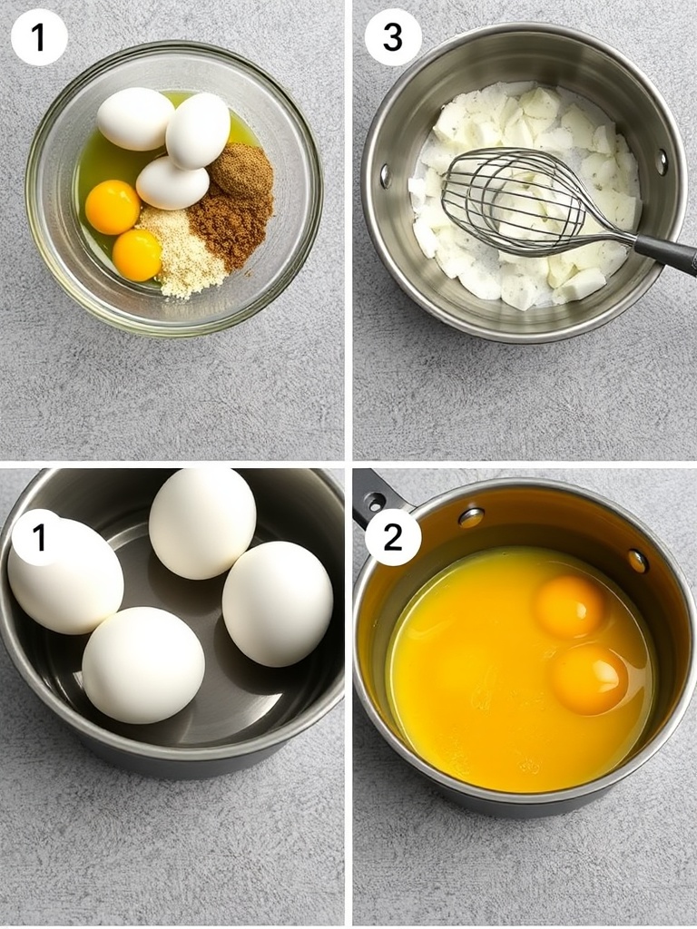 oeufs cocotte preparation