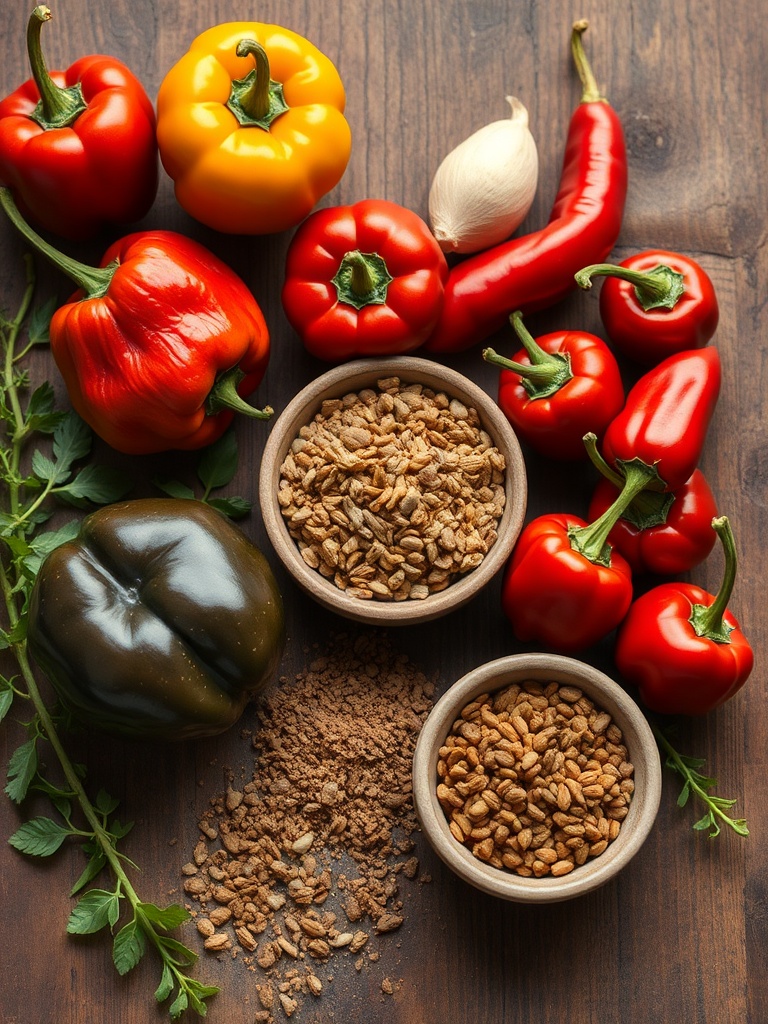 poivrons ingredients