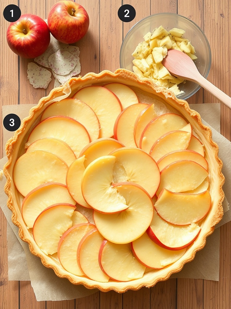 tarte aux pommes recette preparation