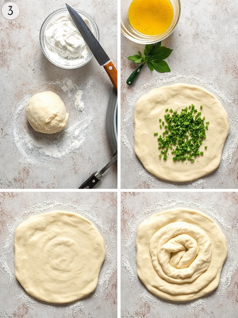 fougasse preparation