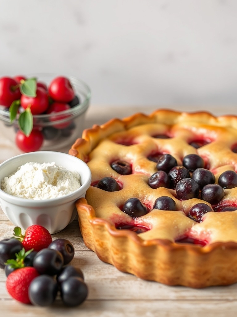 recette clafoutis aux cerises ingredients