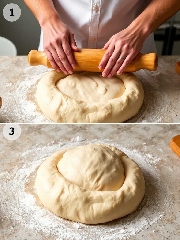 fougasse preparation