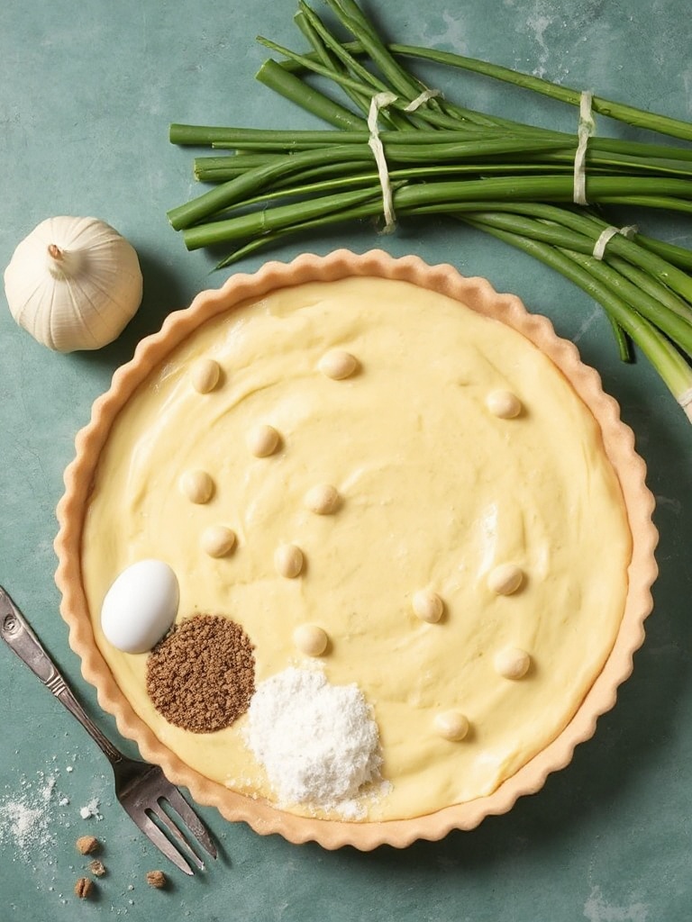 quiche au poireau ingredients