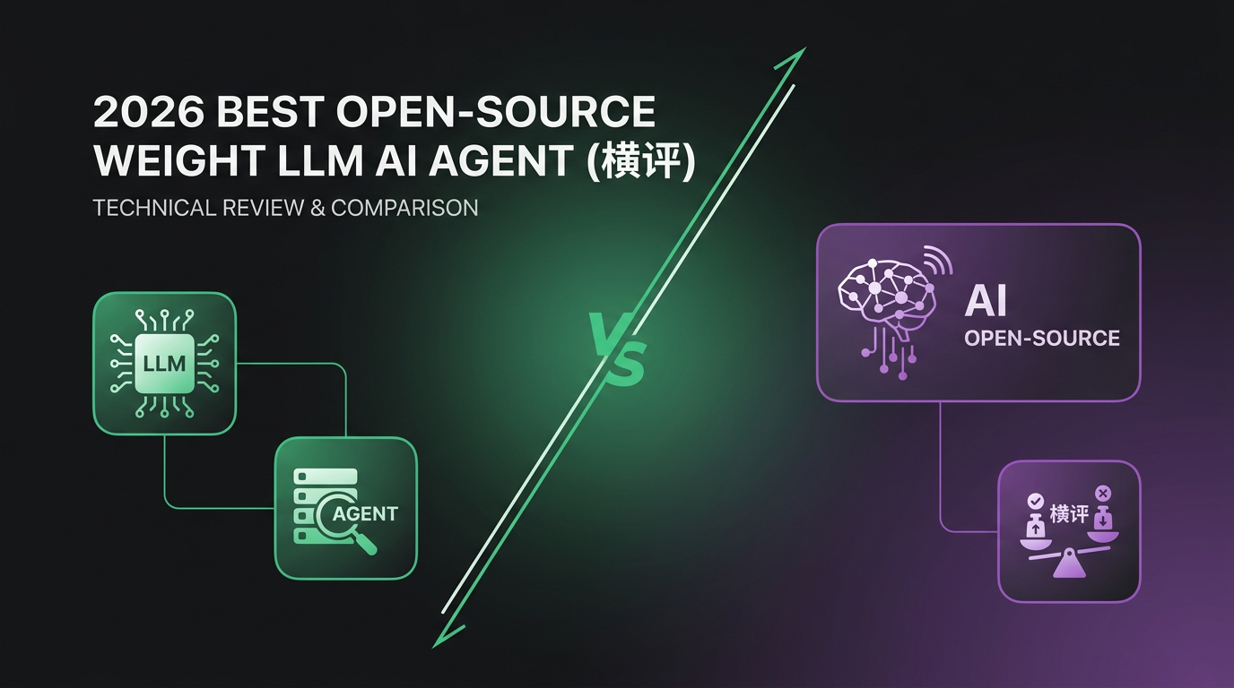 Cover image for 2026 最佳开源权重 LLM 做 AI Agent（横评）