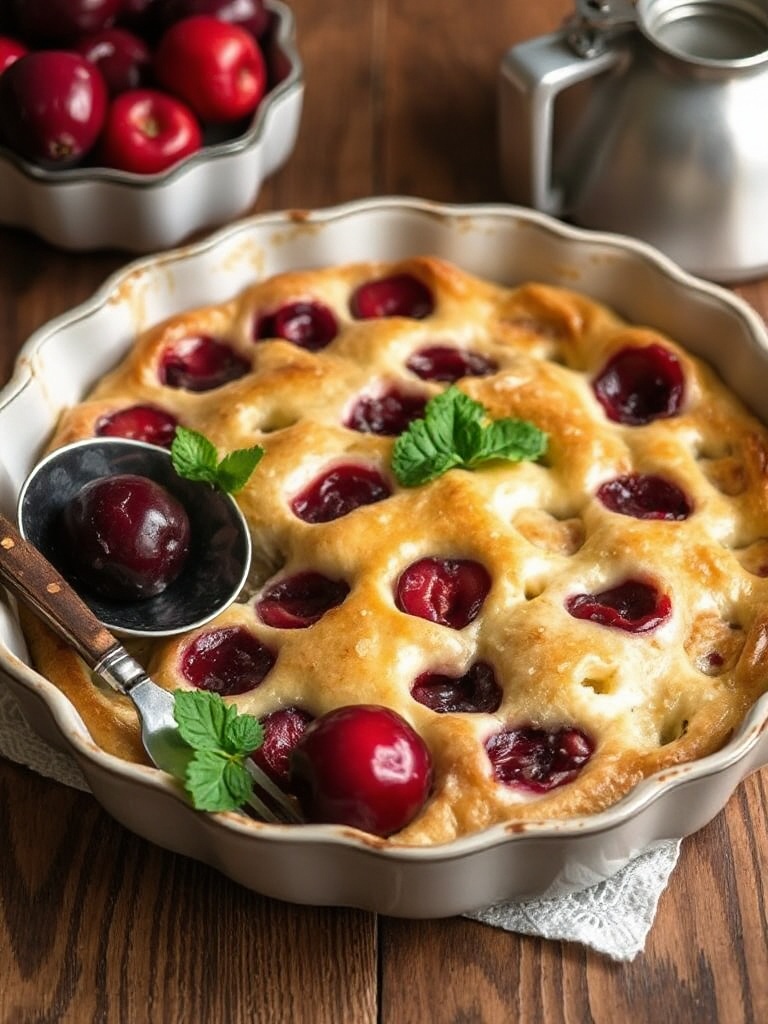 recette clafoutis aux cerises ingredients