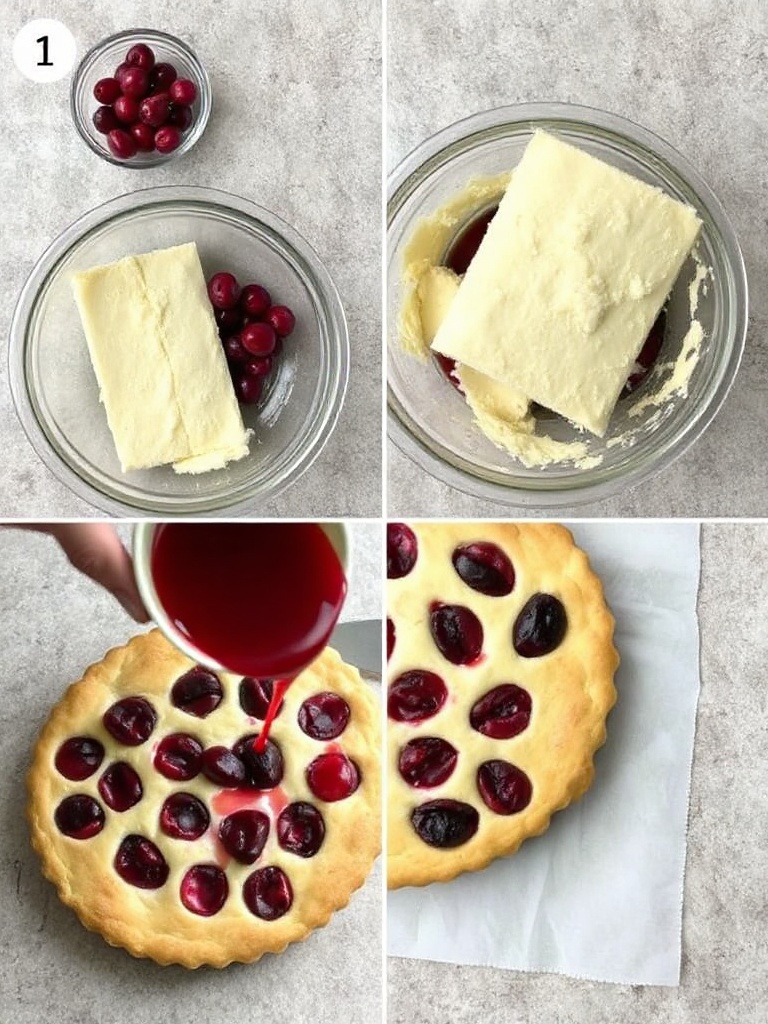recette clafoutis aux cerises preparation