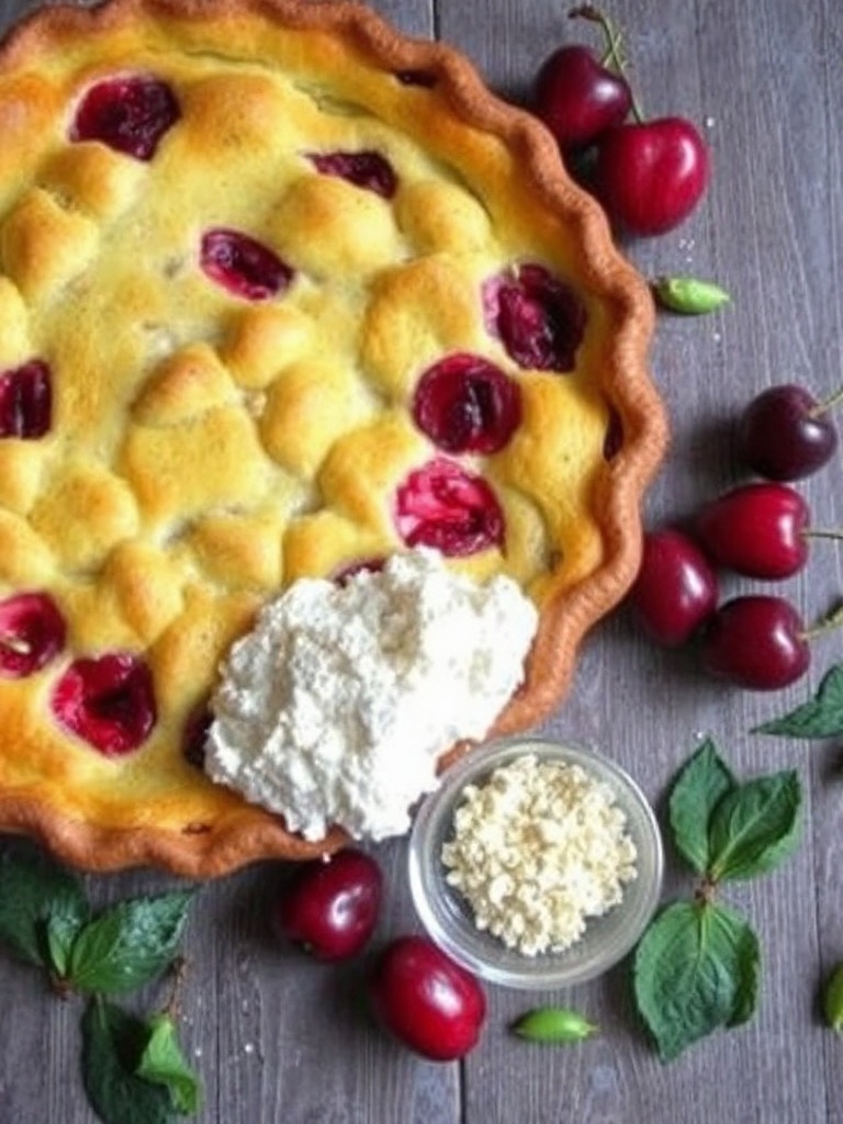 recette du clafoutis aux cerises ingredients