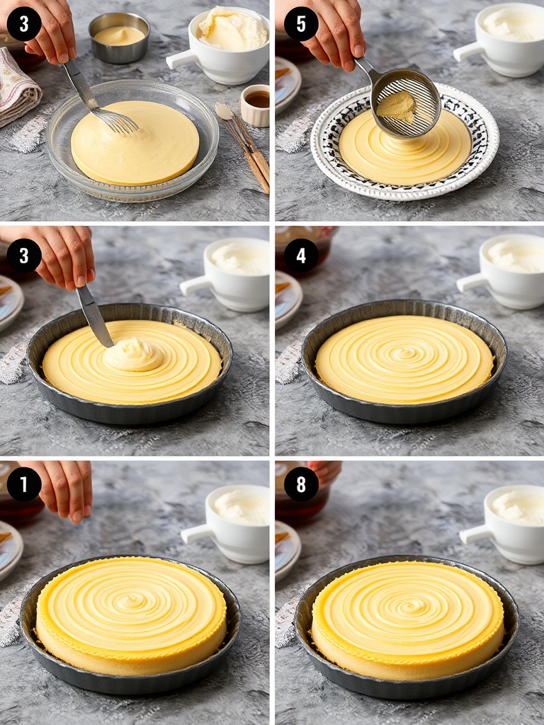 flan patissier recette preparation
