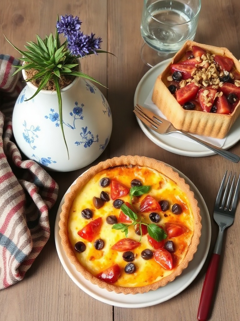 quiche au poireau