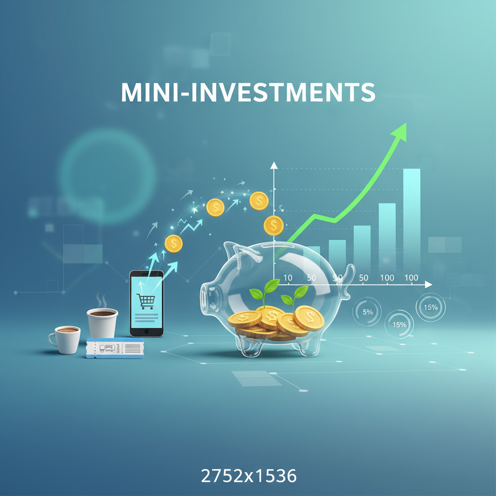 💸 Transforme Cada Gasto em Ganhos: O Poder dos Mini-Investimentos para Iniciantes!
