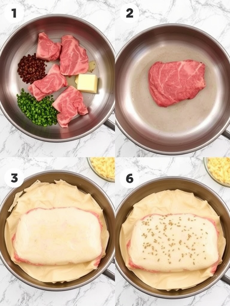 filet mignon au four preparation