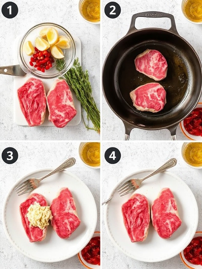 filet mignon au four preparation