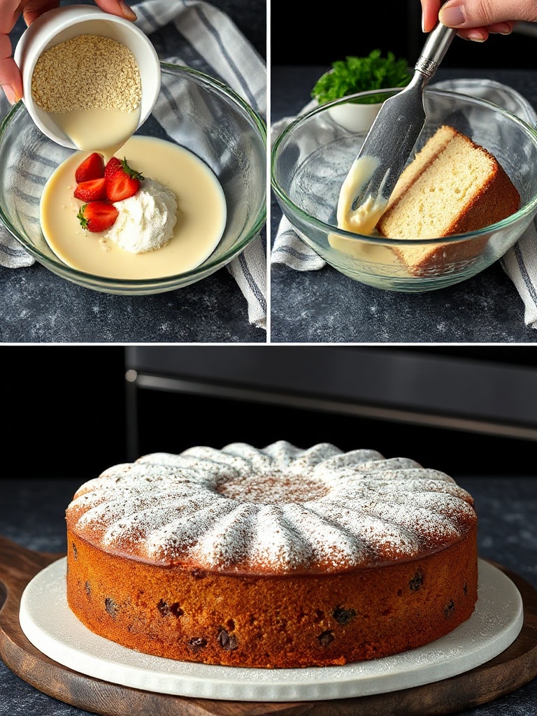 cake salé recette preparation