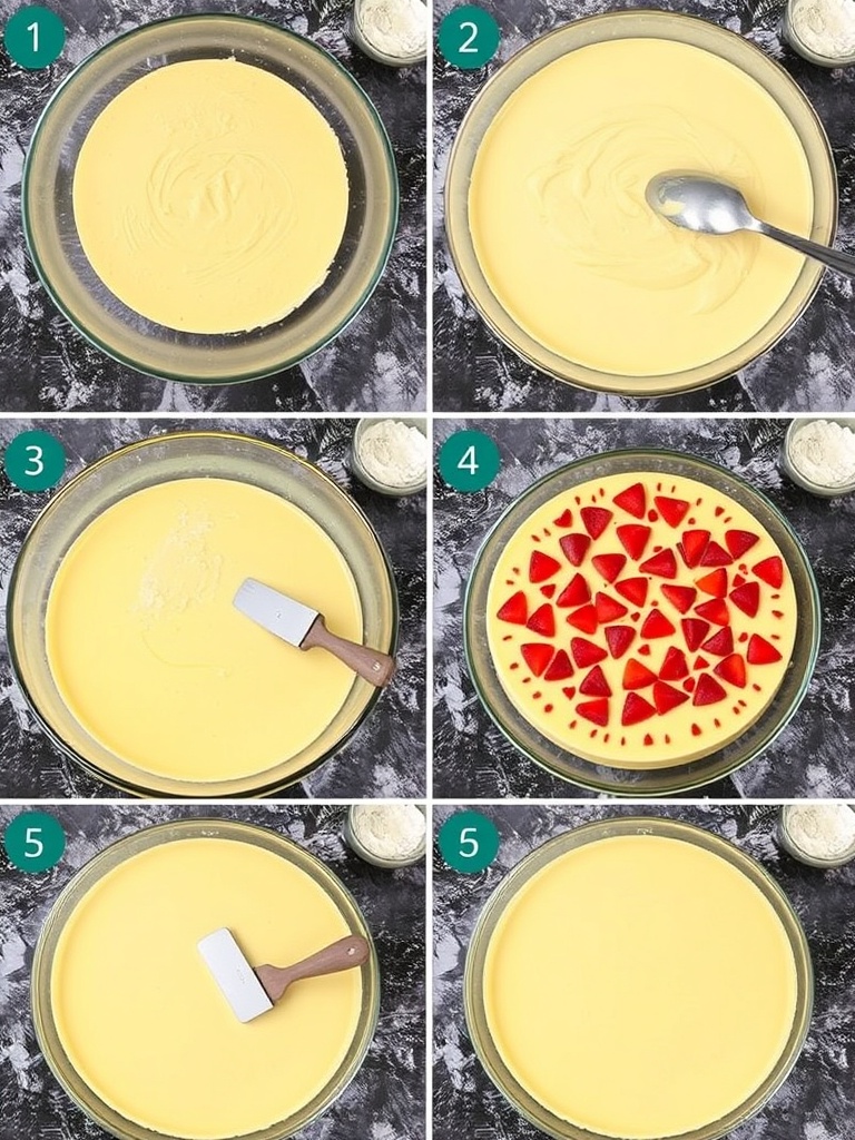 recette flan pâtissier preparation
