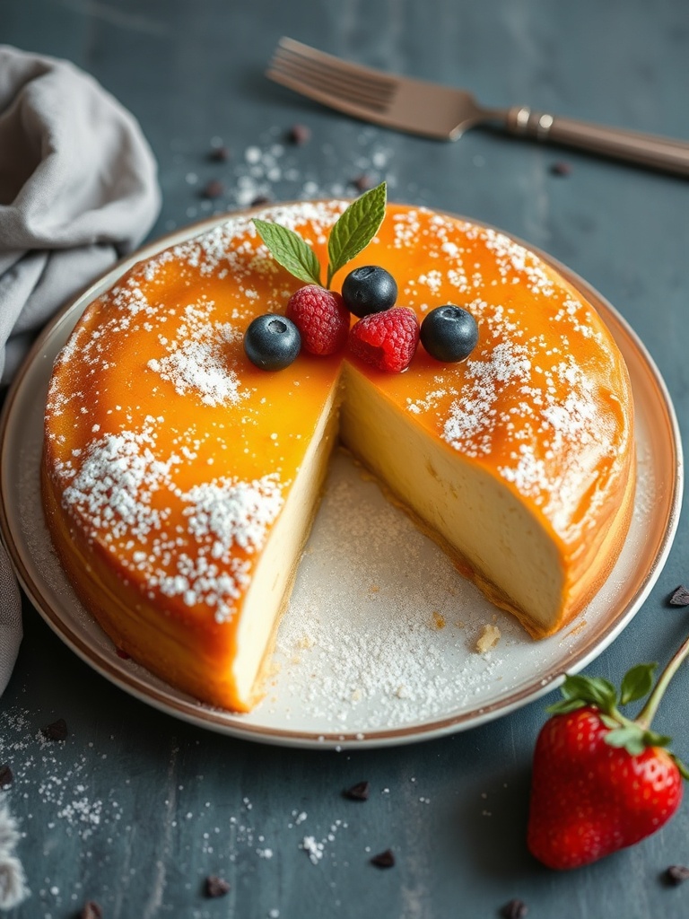 recette du flan pâtissier