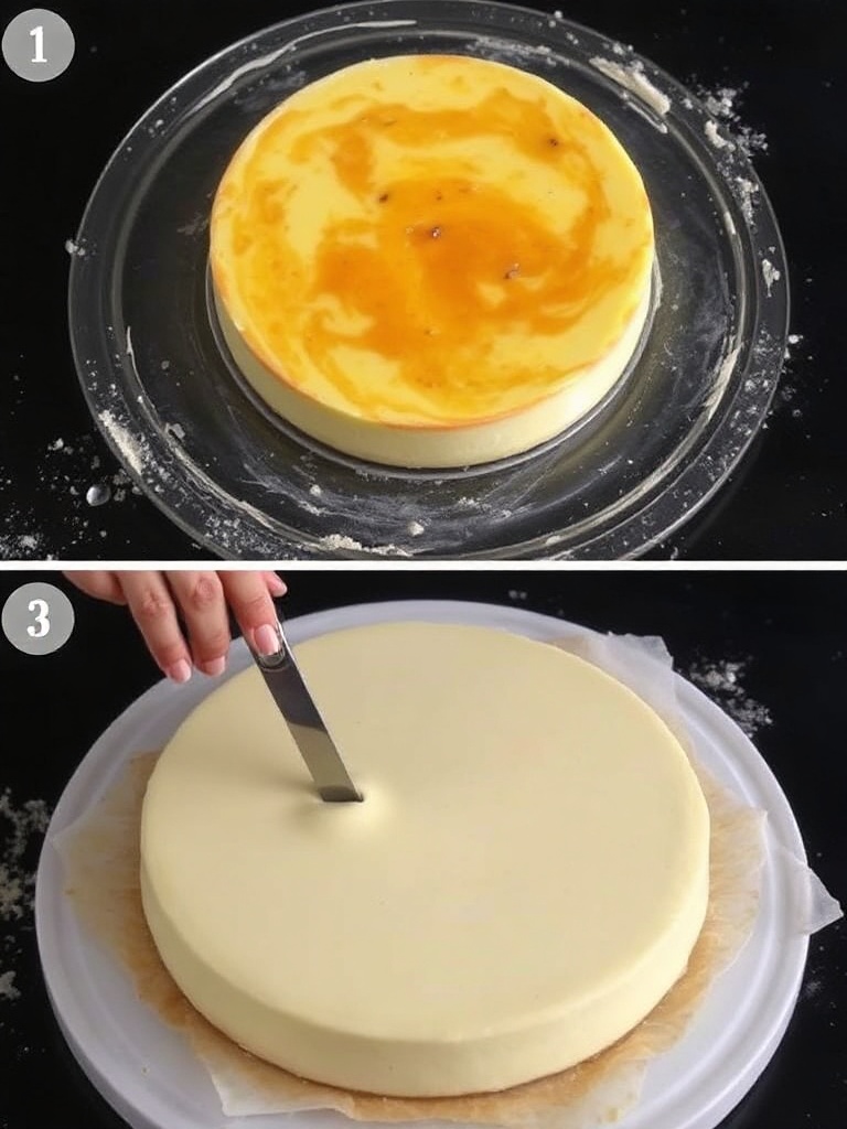recette flan pâtissier preparation