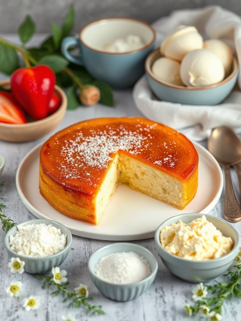recette flan pâtissier ingredients