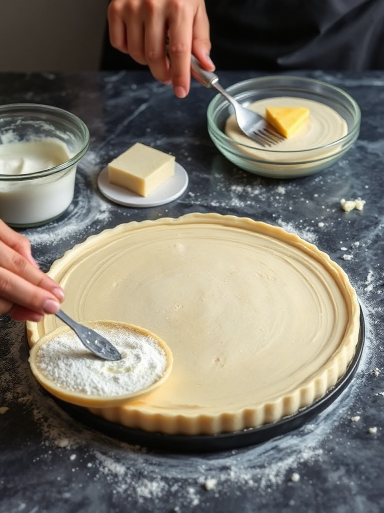 recette flan pâtissier preparation