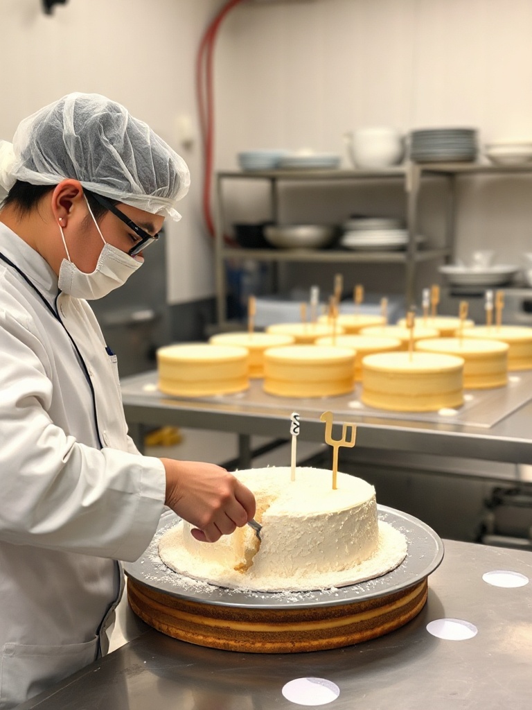 cake factory preparation