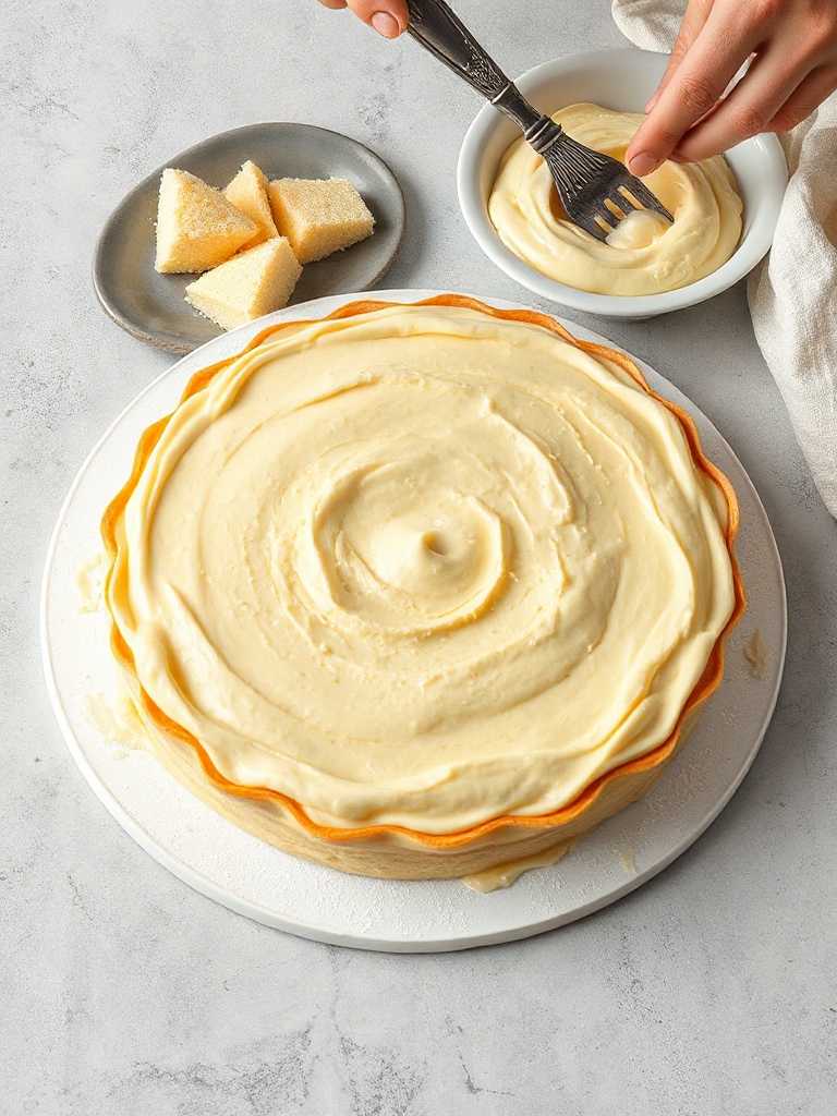 recette flan pâtissier preparation