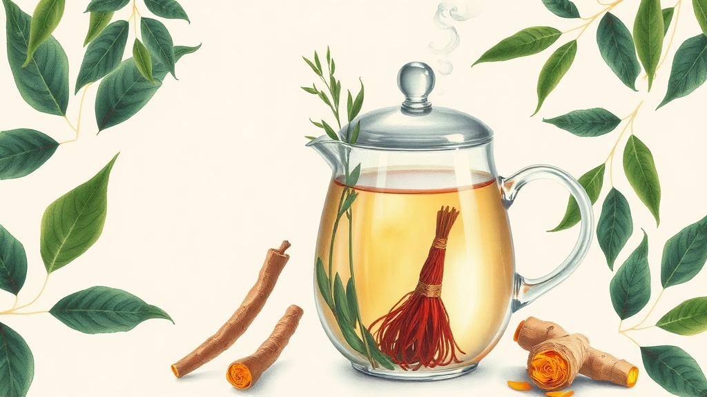 Chá de Açafrão e Gengibre: Receita Anti-Inflamatória