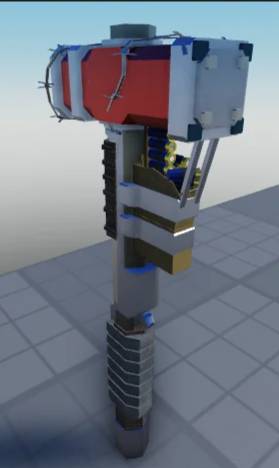 industrial robotic arm — free 3D model