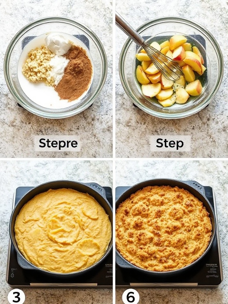 recette du crumble aux pommes preparation