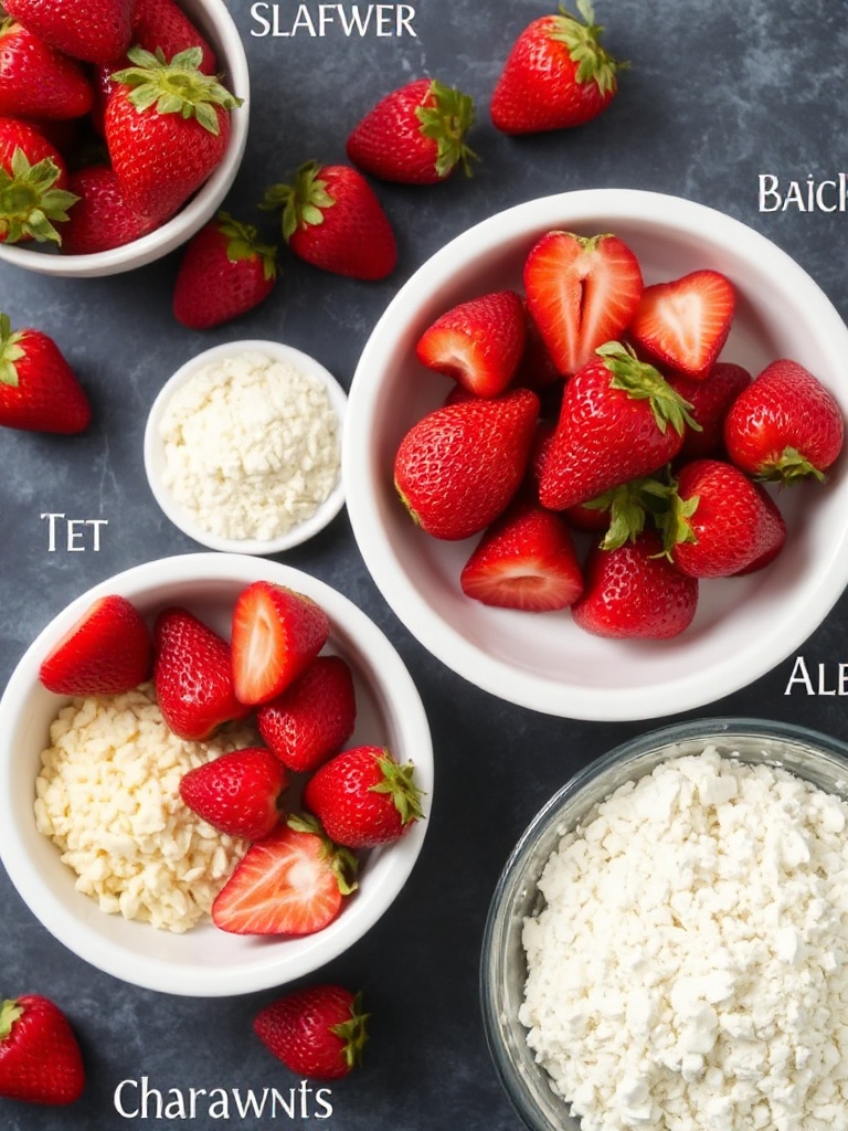 charlotte aux fraises ingredients