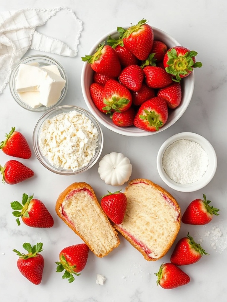 charlotte aux fraises ingredients