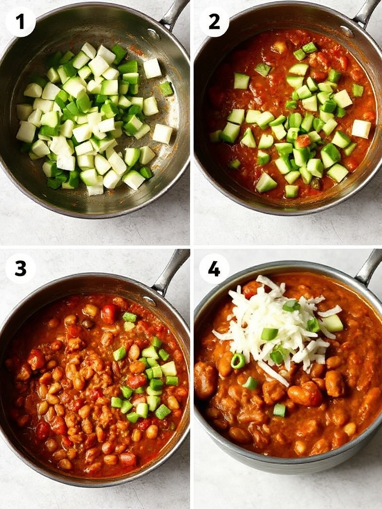chili cone carne preparation