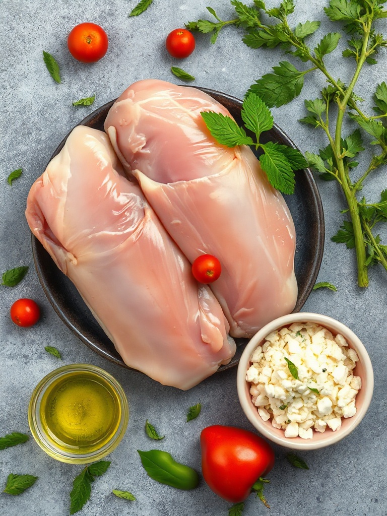poulet mariné ingredients