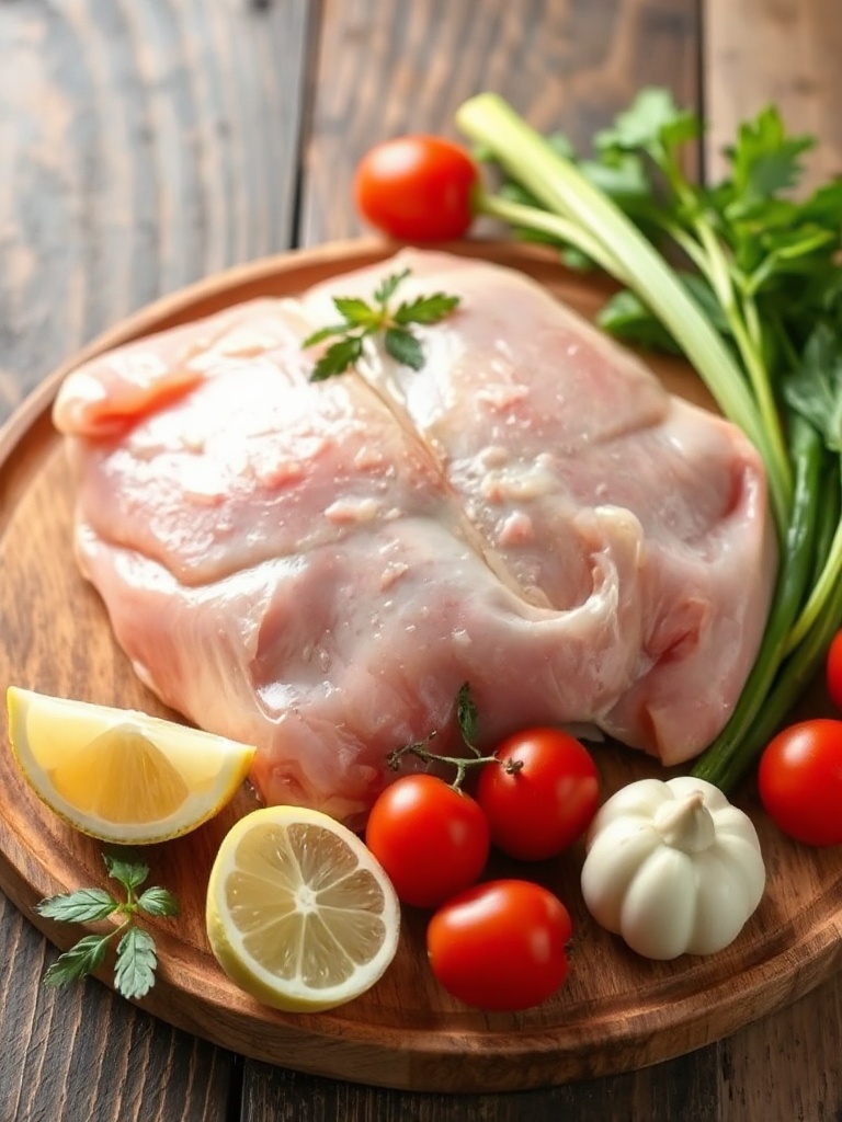 poulet mariné ingredients
