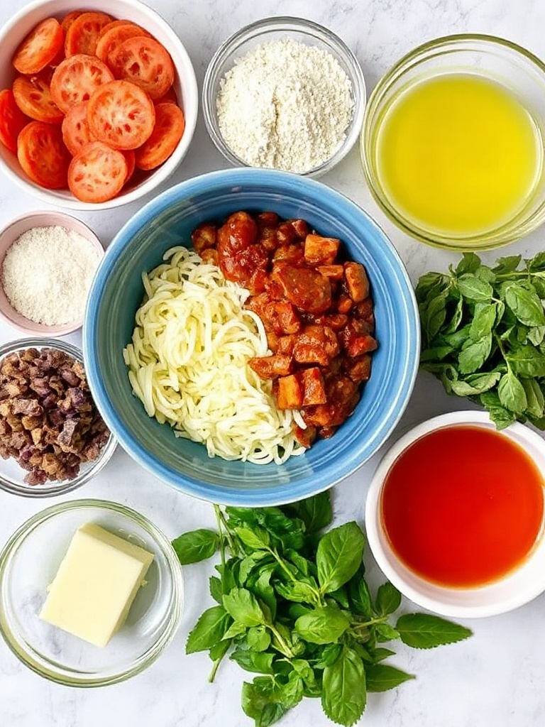 spaghetti bolognaise ingredients