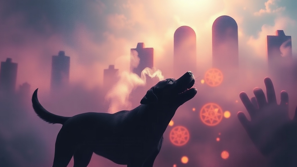 Sonhar com Cachorro Preto Latindo: Significado Espiritual