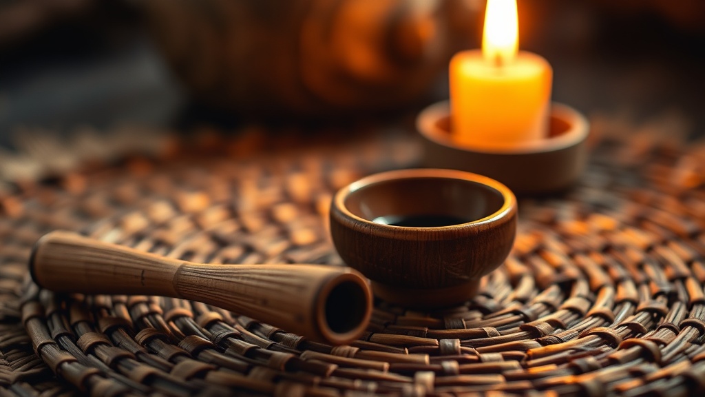 Outil traditionnel Mai Sak en bambou utilisé pour les tatouages Sak Yant bouddhistes