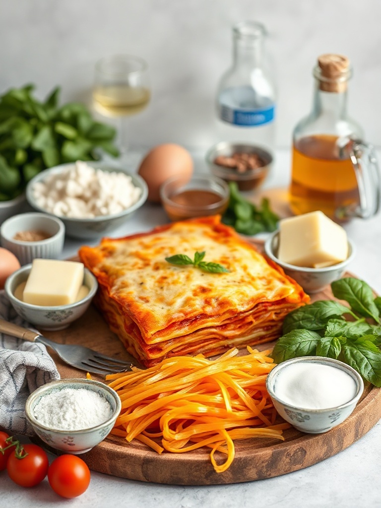 lasagne maison ingredients