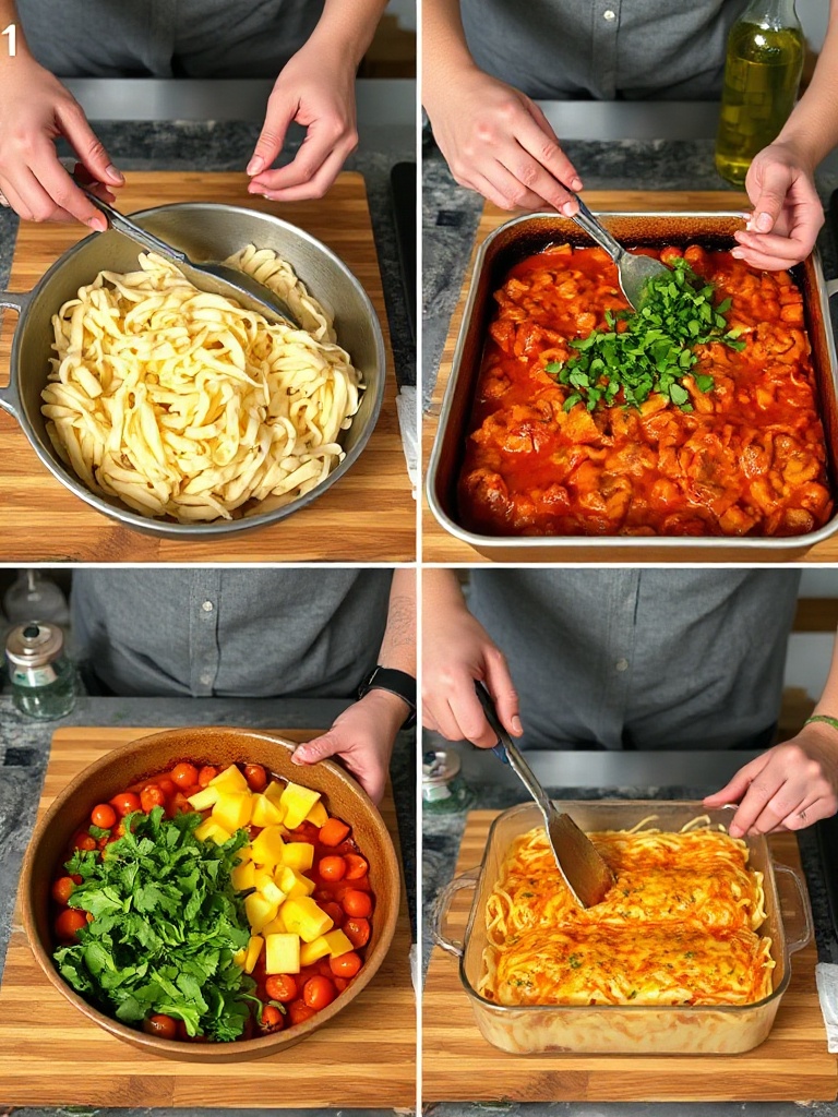 lasagne maison preparation
