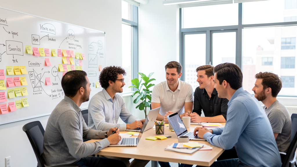 team brainstorming