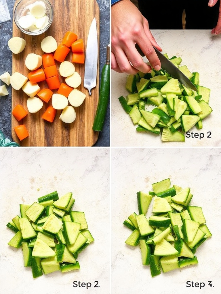 tian de légumes preparation