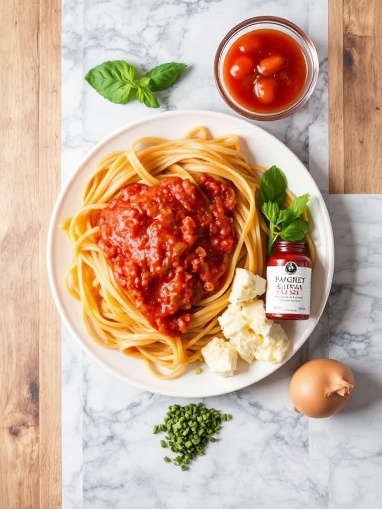 spaghetti bolognaise ingredients