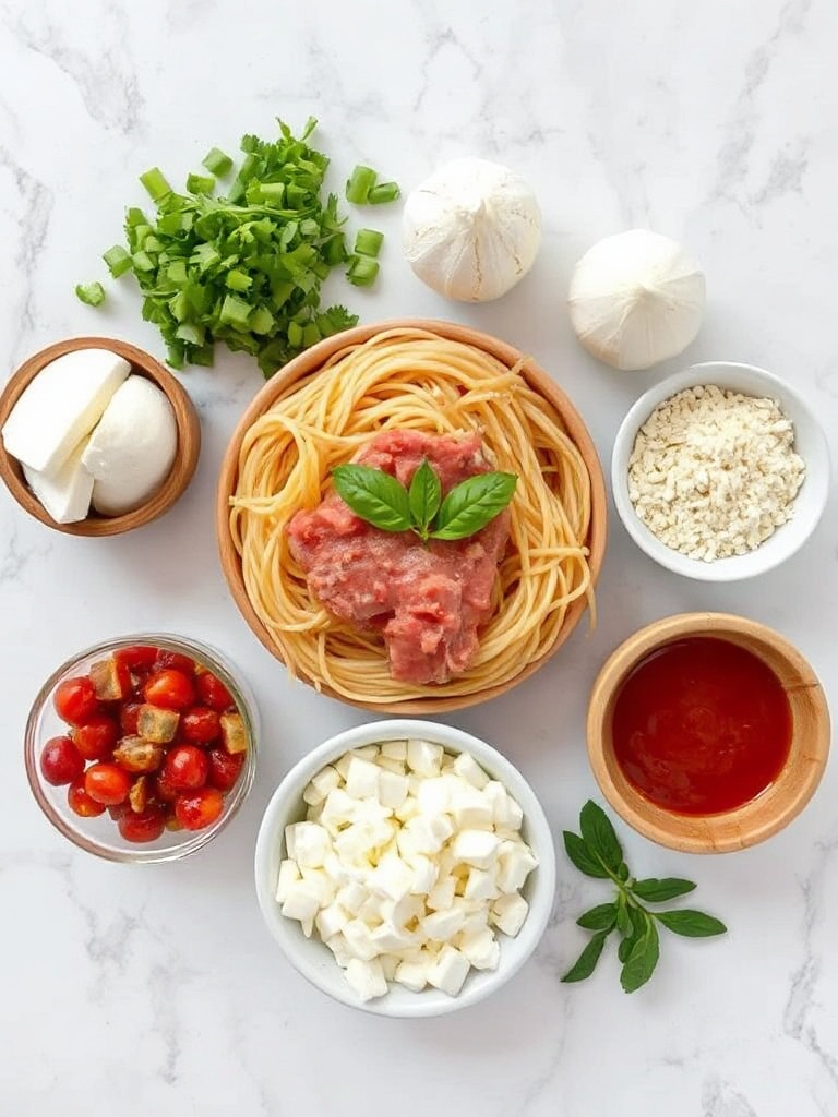 spaghetti bolognaise ingredients