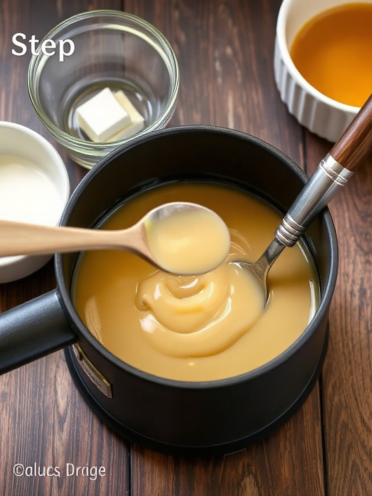 caramel beurre salé preparation