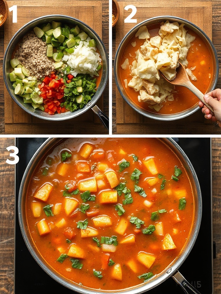 soupe preparation