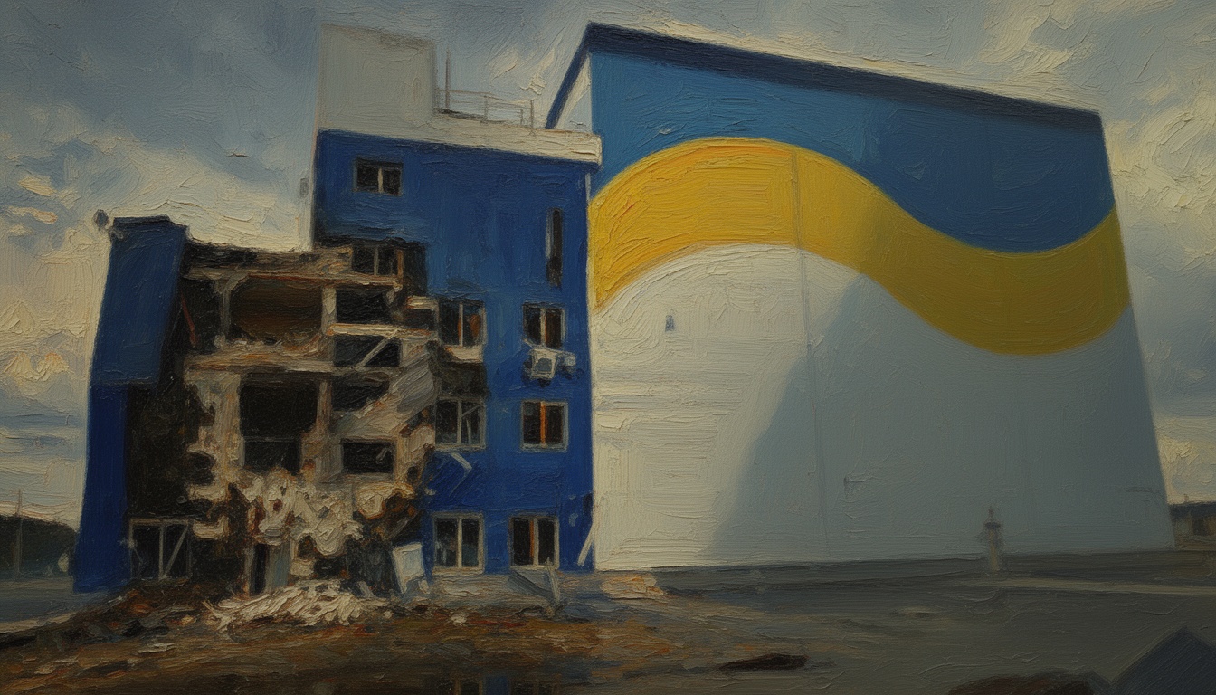 Ukrainian Officials Report Russian Drone Strike Near Chornobyl